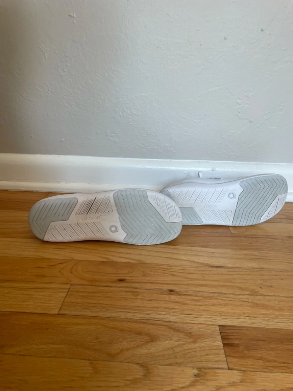 Xero Shoes out taking hanging